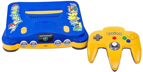 Pokemon best sale n64 console